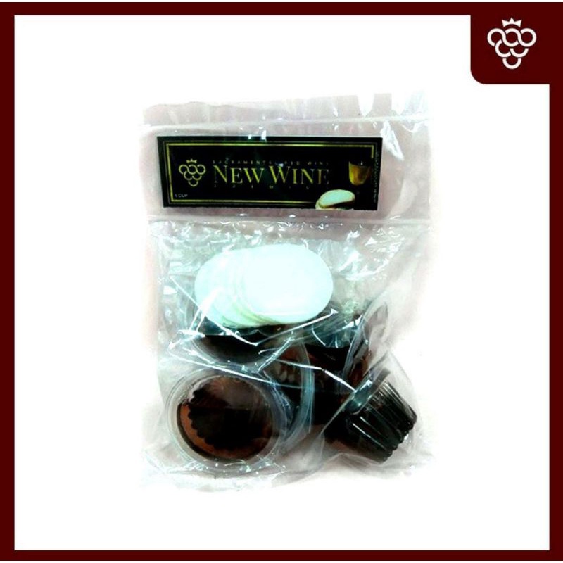 

Perjamuan Kudus Premium Cup + Hosti - isi 5 Cup