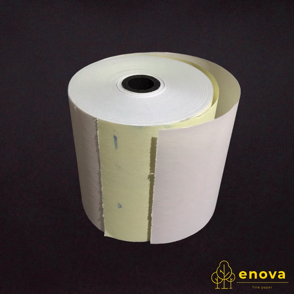 

NCR Paper Roll 75x70mm 2ply White-Yellow (Kertas Struk POS)