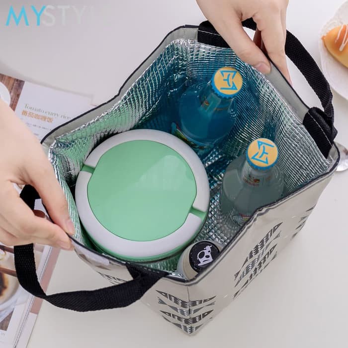 COOLER BAG PEREKAT TAS BEKAL LUNCH BOX IKAN BESAR MURAH LUNCH BAG