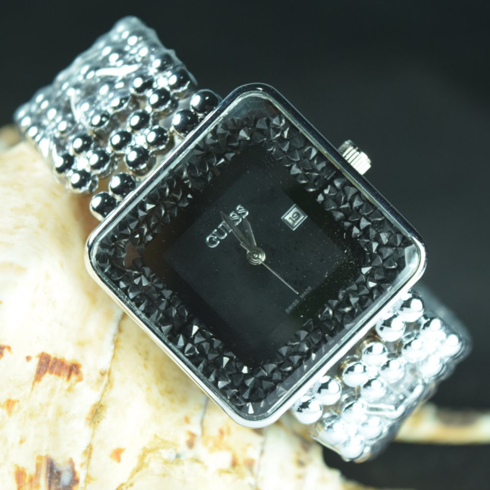 JAM TANGAN WANITA GUESS SYAHRINI SUPER PREMIUM  ELEGAN (GROSIR JAM TANGAN)