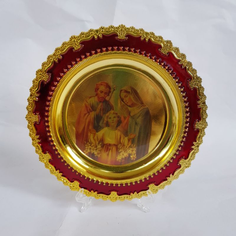 Hiasan meja gambar Perjamuan Kudus/ Yesus Maria (B)