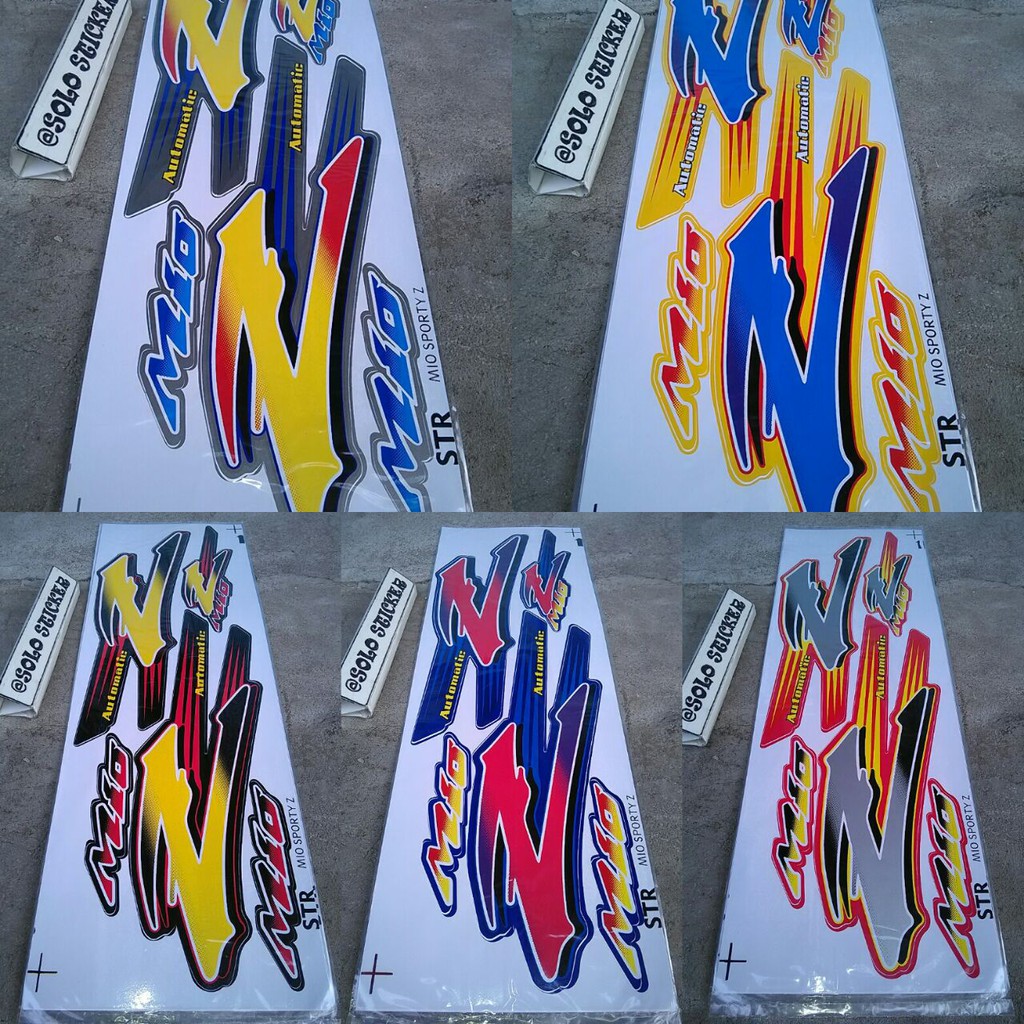 BISA COD Striping Sticker Variasi Yamaha Mio Sporty Mio Smile Z