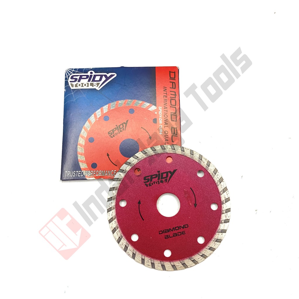 SPIDY Diamond Wheel 4 In Mata Potong Keramik Gerinda Dry Turbo Granit