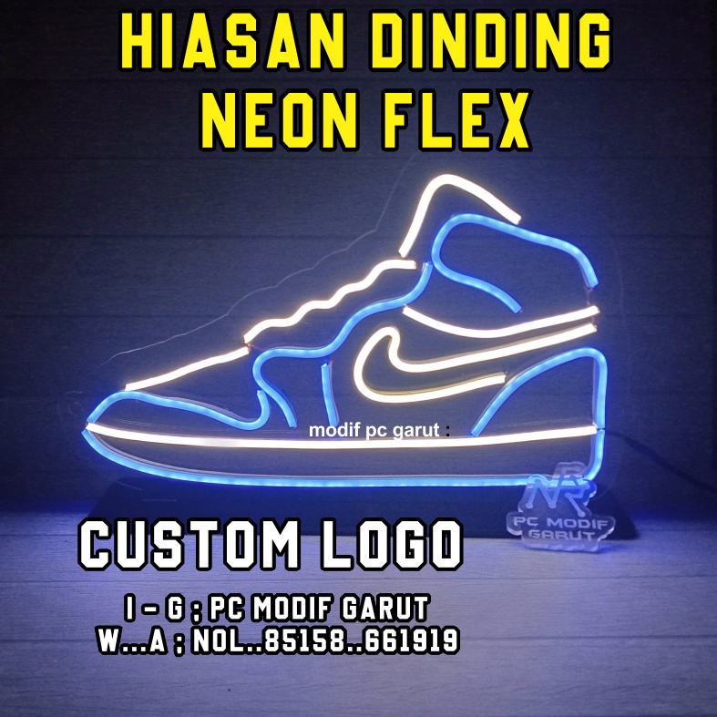 Neon Flex Custom Logo