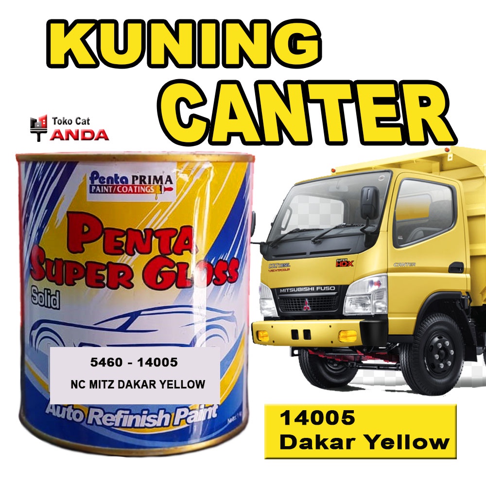 Cat Penta Dakar Yellow Kuning Canter Colt Diesel truck