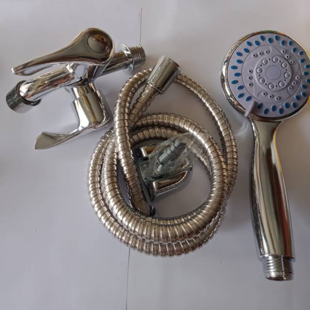 Paket shower mandi dan keran cabang/ shower kamar mandi / keran air