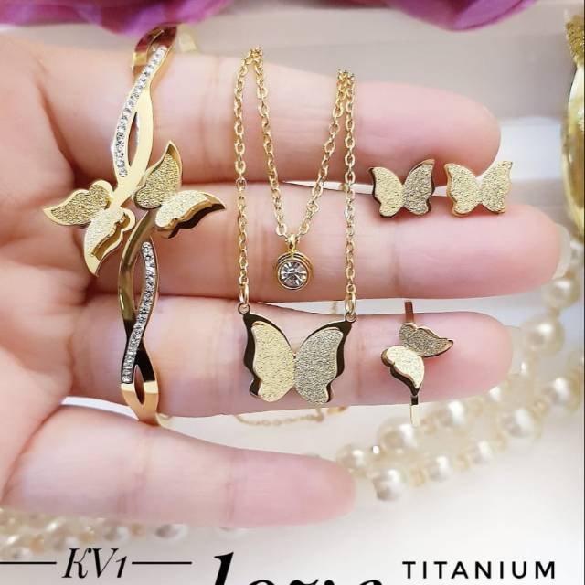 Titanium set perhiasan 2015i