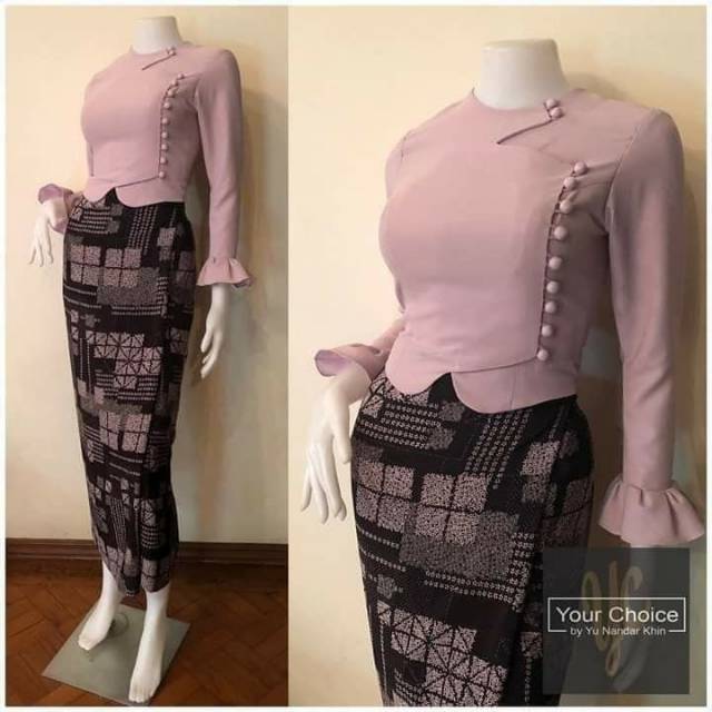Kebaya Thailand set atasan+rok