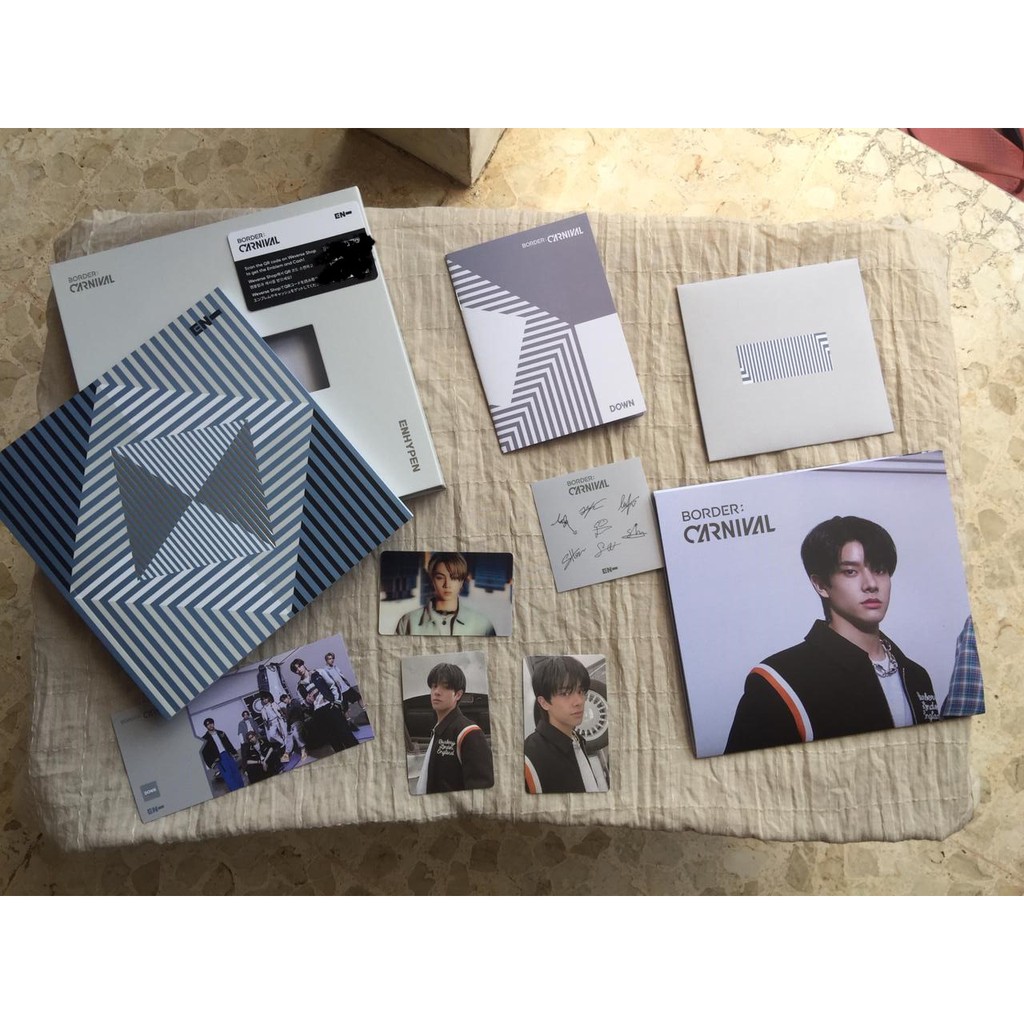READY Enhypen BORDER:CARNIVAL Album (Weverse) (baca deskripsi)