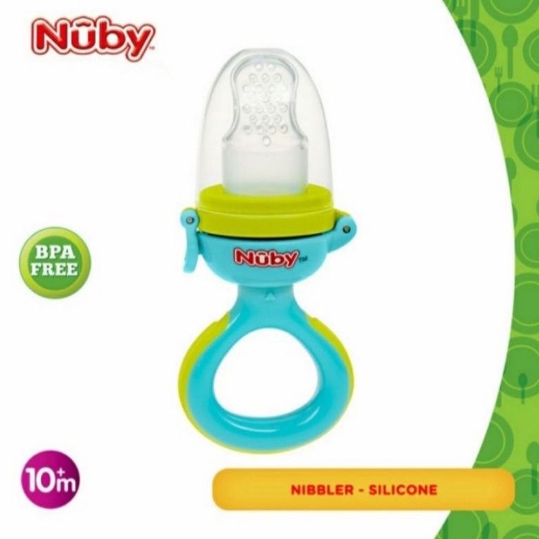 NUBY Twist and Feed Nibbler Infant Feeder Baby Fresh Food Feeder