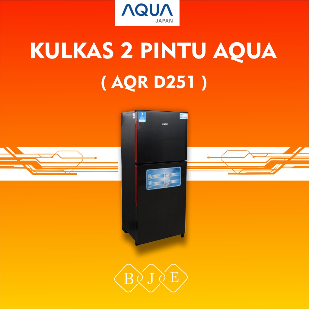 KULKAS AQUA JAPAN 2 PINTU AQR D251 LOWWAT