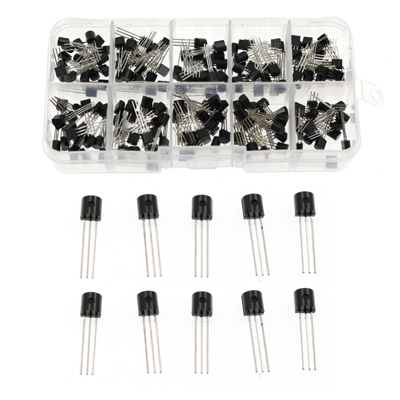 Transistor btsg TO-92 Aneka Kit BC327 BC337 BC517 BC547 BC548 10nilai