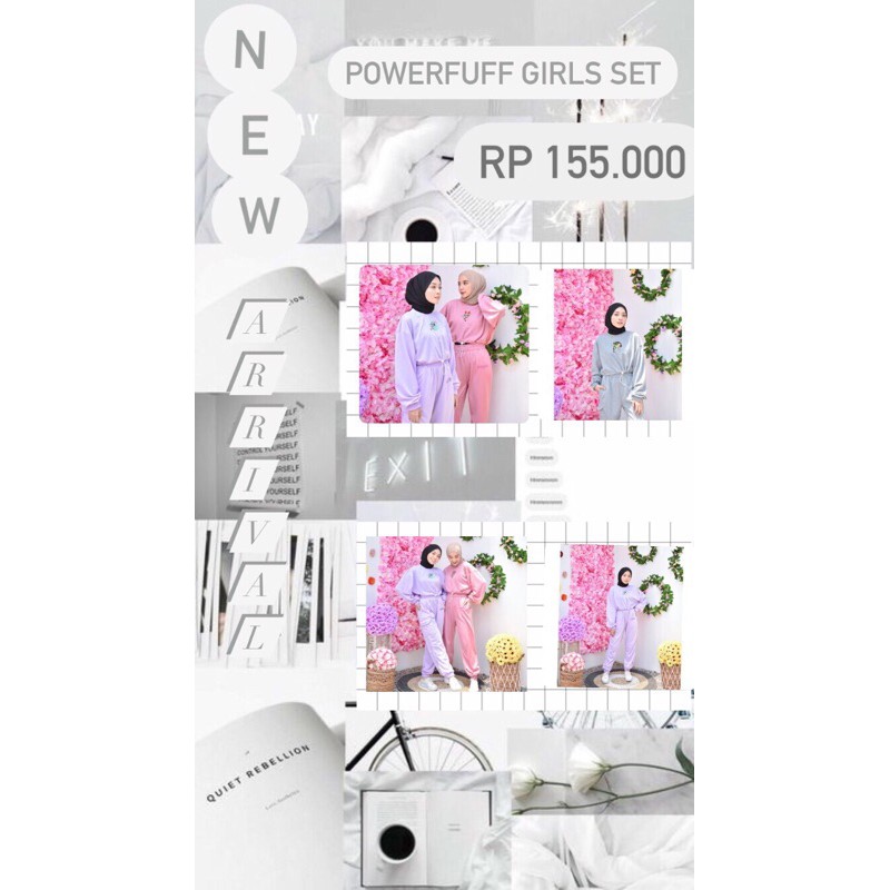 

GIFT BOX POWERPUFF GIRLS SET