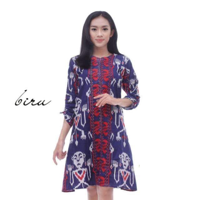 Tunik serut belucci cantik  batik modern