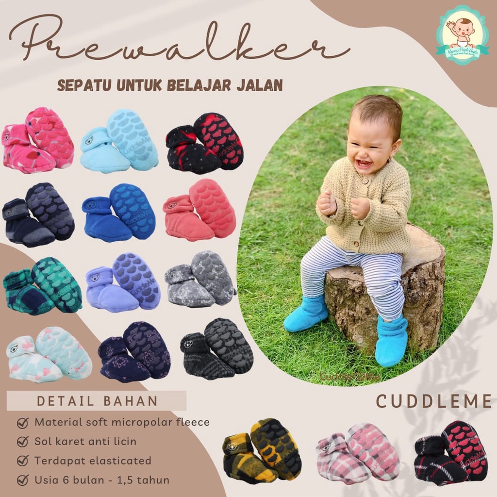 Sepatu bayi prewalker Cuddle Me Cuddleme