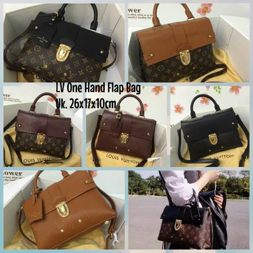 TAS LV ONE HAND FLAP BAG SEMI PREMIUM