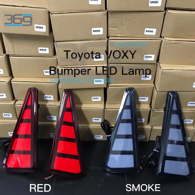 Lampu Bumper Belakang Toyota VOXY / Voxy80 Nyala Lampu Led