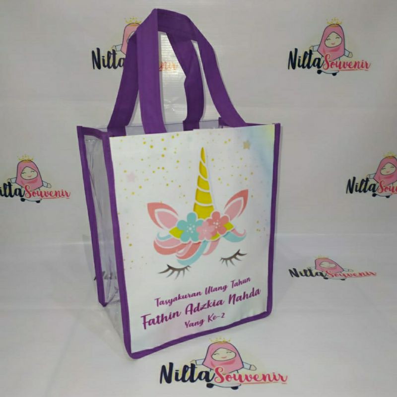 tas mika ultah/tas ultah unicorn/tas ultah little pony/souvenir tas ultah/tas souvenir ultah-2