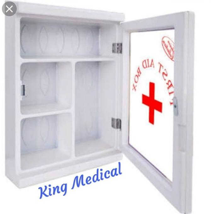 Box Penyimpanan Obat - Kotak P3K Dinding Uk 30 X 40 Lemari Obat Pppk