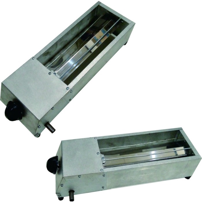 panggangan sate gas / bakaran sate gas / griller 26cm plat