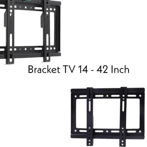 GANTUNGAN TV LED-LCD 14 inch - 42 inch / BRACKET TV DINDING / BRACKET TV LED-LCD 14''-42''
