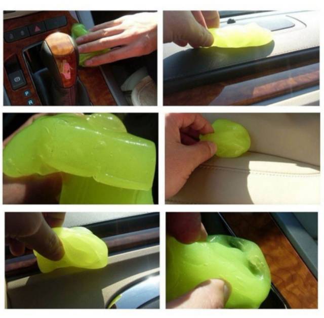 GEL PEMBERSIH KOTORAN DEBU KEYBOARD SELA AC DASBOARD MOBIL LACI