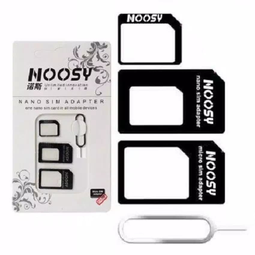 [Eike] - Adapter Sim Card Nossy Sim Card Adapter Nano / Sim card Nossy Ejector Tusuk Pembuka Kartu / Sim Card Adapter