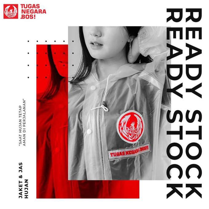 (Original) Jas Hujan Tugas Negara Bos