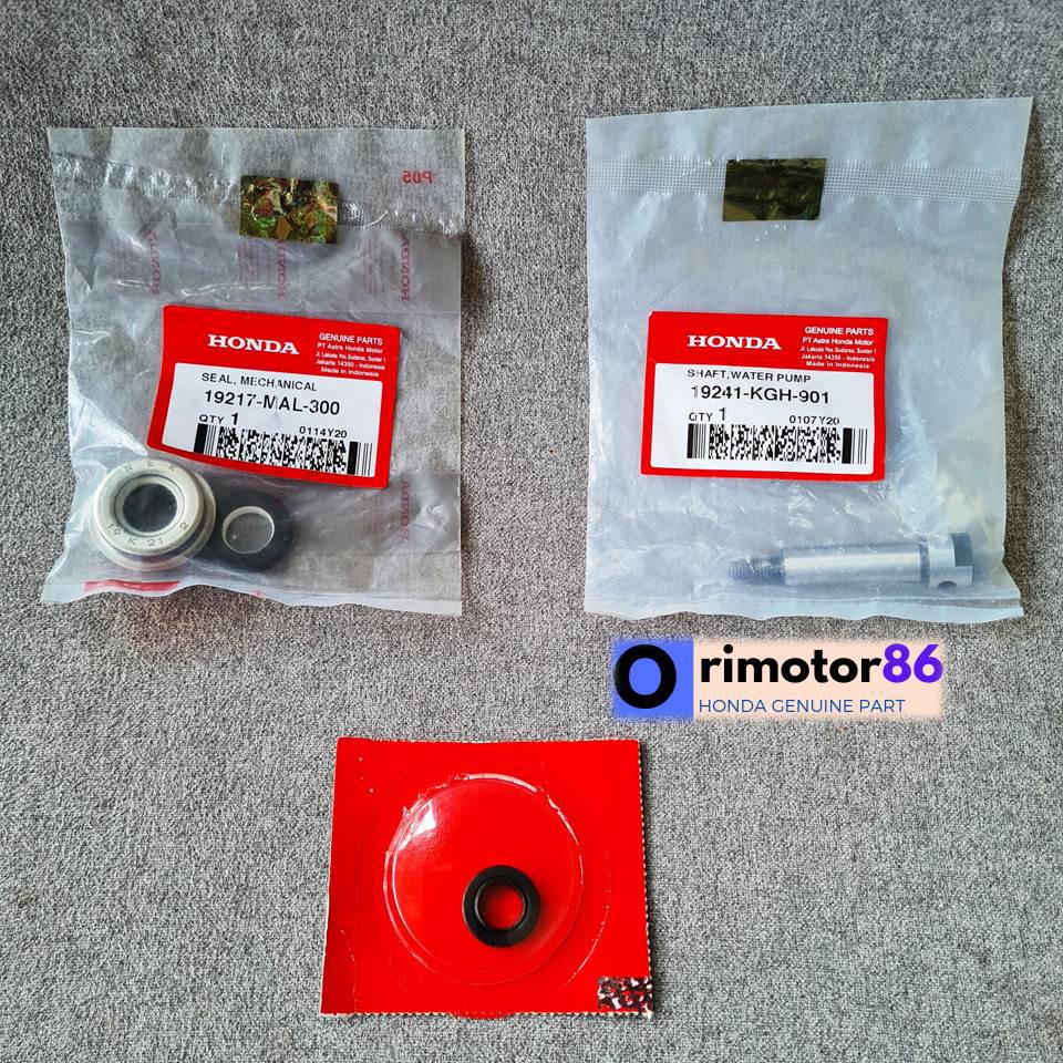 Seal Mechanical shaft water pump CB 150 R old CBR 150 Fi Indo Karbu Thailand CS 1 Sonic 125 Original
