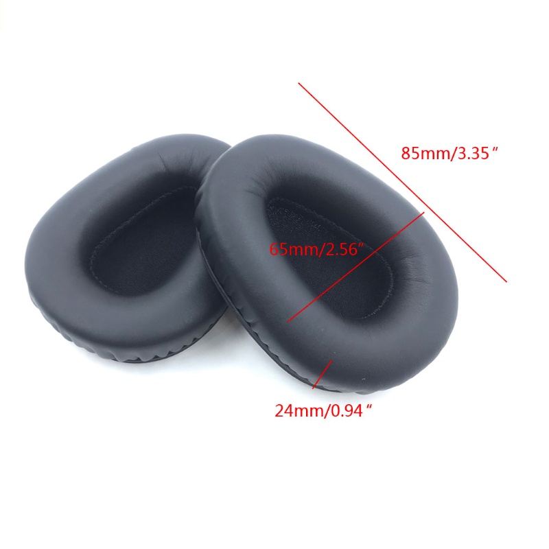 Btsg 1 Pasang Bantalan Earpad Headphone Over-Ear Warna Hitam Untuk UE6000