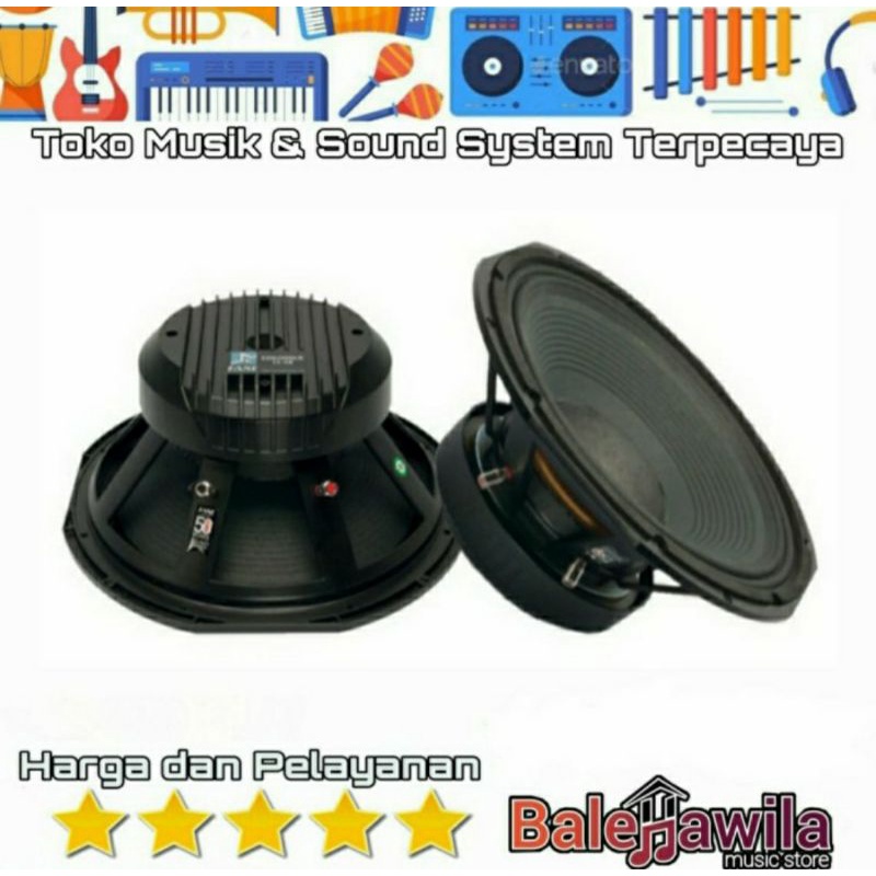 Sub Bass Driver Komponen Component Speaker Fane Colossus 15XB