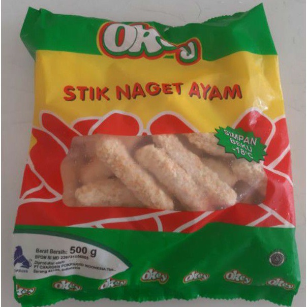 

Okey Stik Naget Ayam 500 Gram