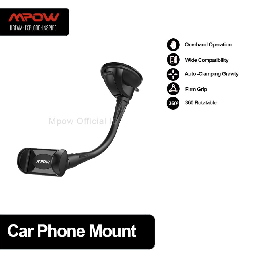 Mpow Car Phone Mount Wowteez - MPCA152AB