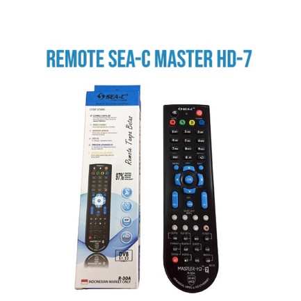 REMOTE SEA-C MASTER HD-7 REMOTE UNIVERSAL SKY BOX MATRIX TANAKA VENUS GOLDSAT