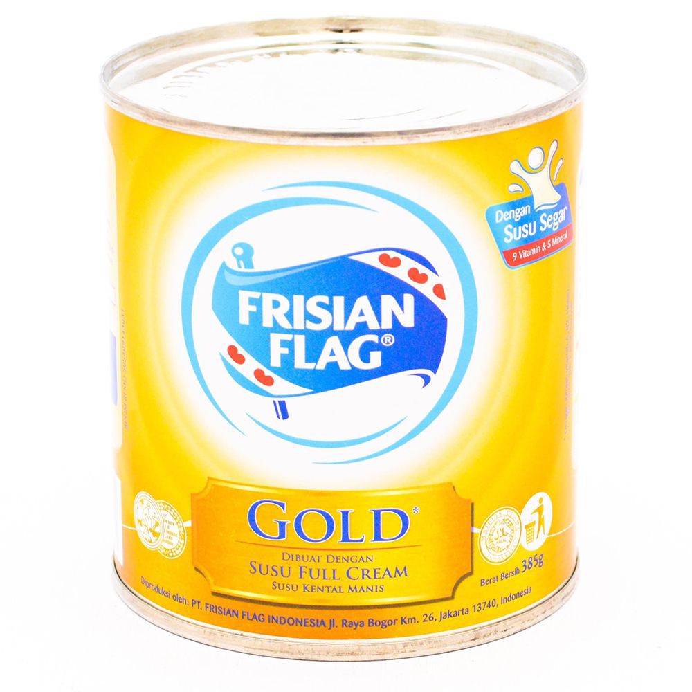 

Frisian Flag SKM Gold Plain 370gr Can