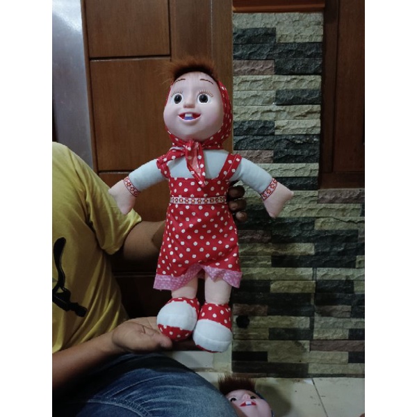 Boneka Marsha terbaru/mainan anak perempuan bahan halus dan lembut