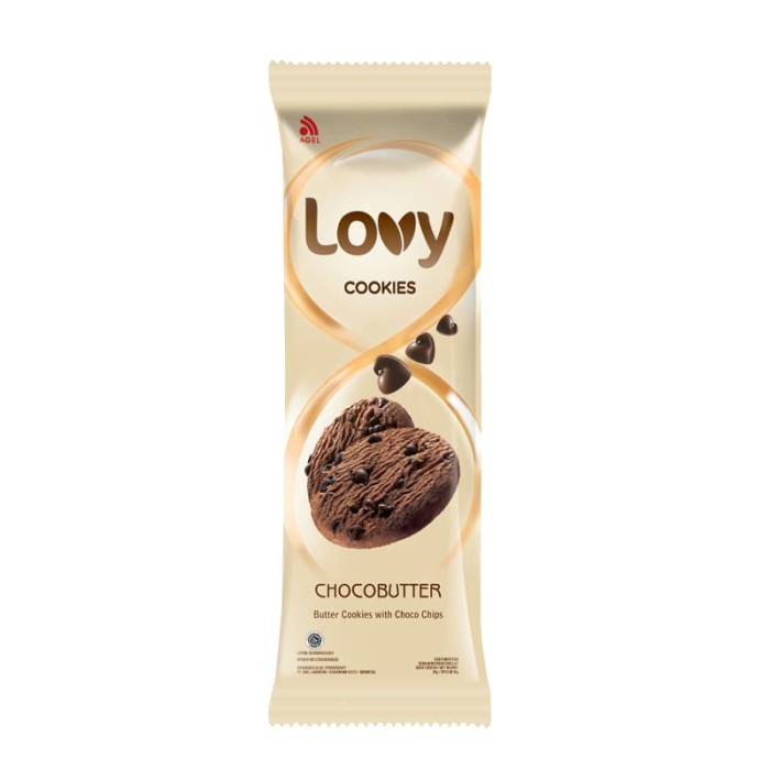 

T20Re Lovy Cookies Chocobutter Dus (10 Sachet X 30 Gr) Ht51Gr