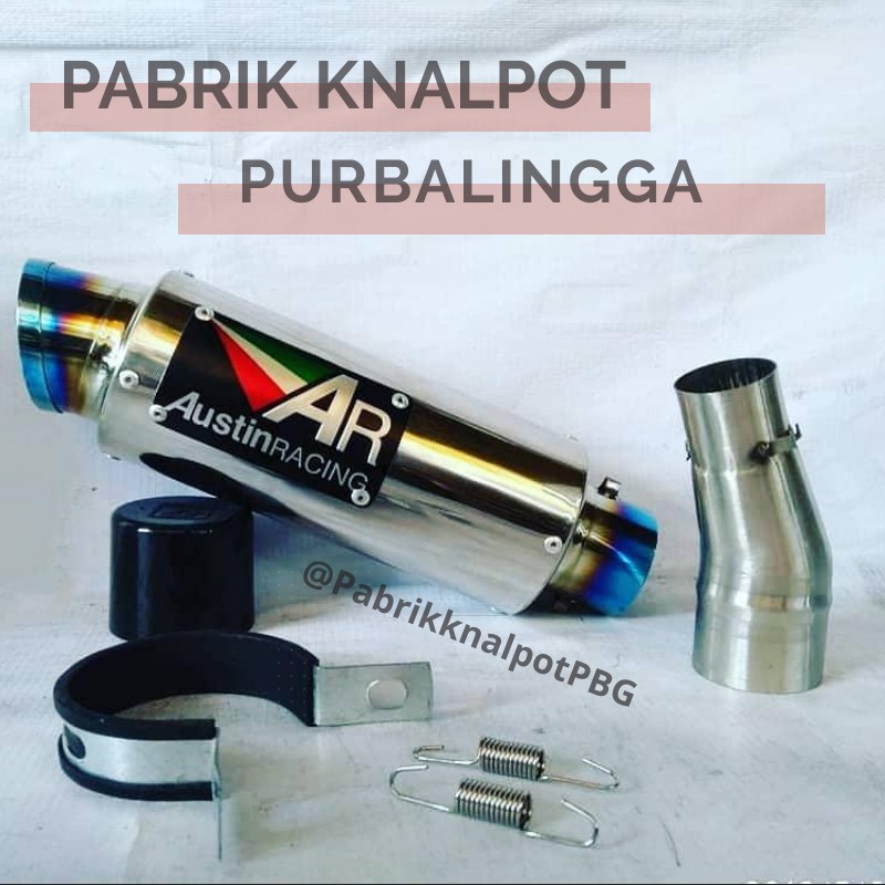 Fullsystem Knalpot motor racing austin racing fullsistem balapan byson tiger vixion dll