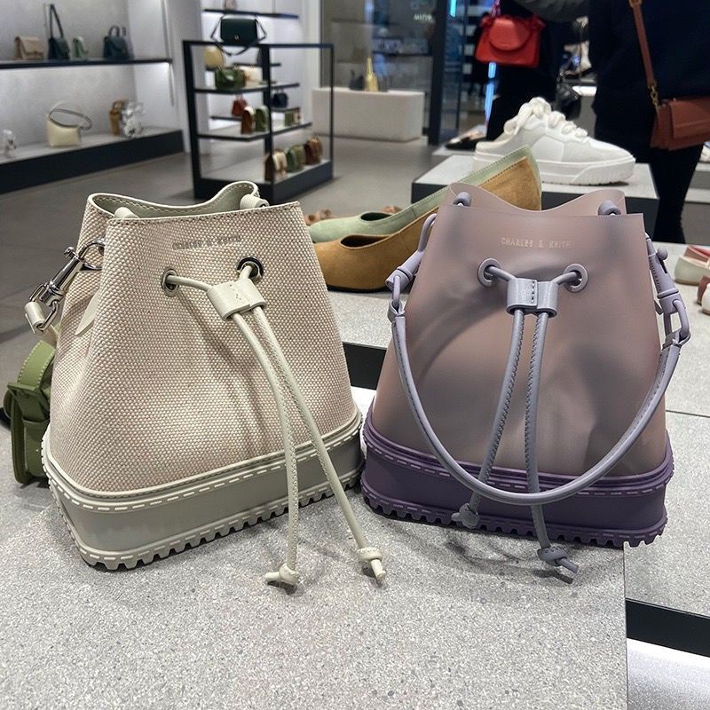 7.7 SALE | CK Drawstring Bucket Bag