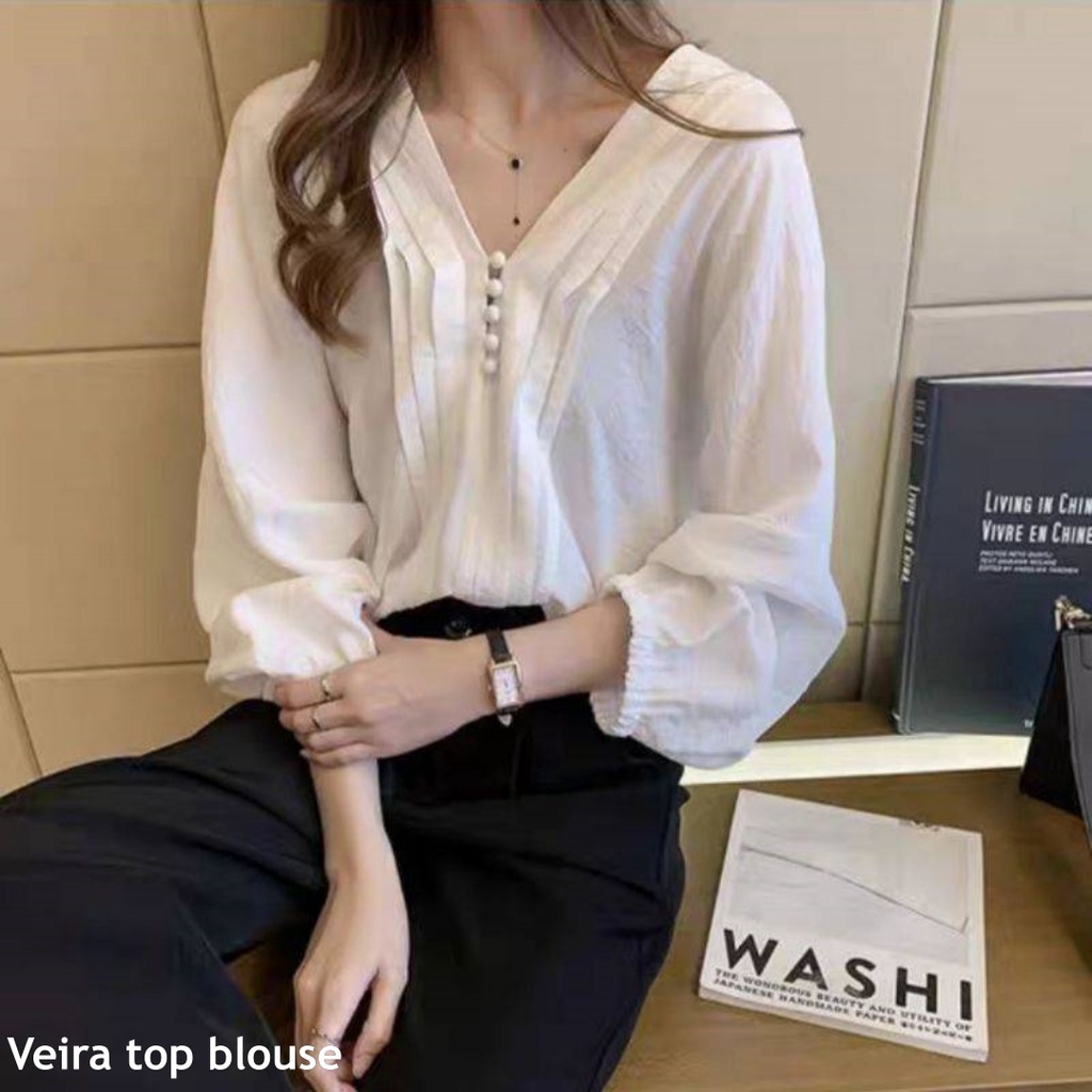 Veira top blouse - Thejanclothes