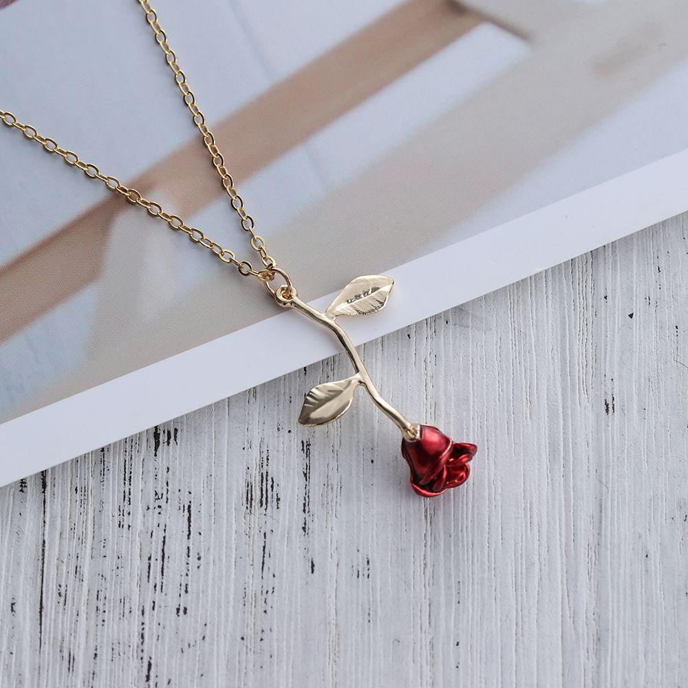 R-flower Kalung New Charm Handmade Hadiah Valentine