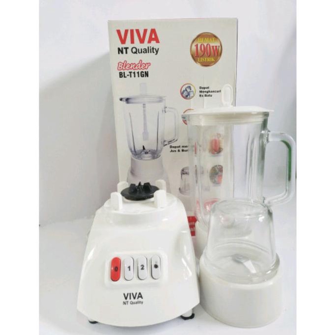 cod blender charger juice cup Blender VIVA BL-T11GN 2in1 KACA - National NT Quality Hand Blender