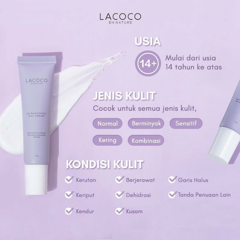 LACOCO 2% Bakuchiol Day Cream &amp; Night Cream