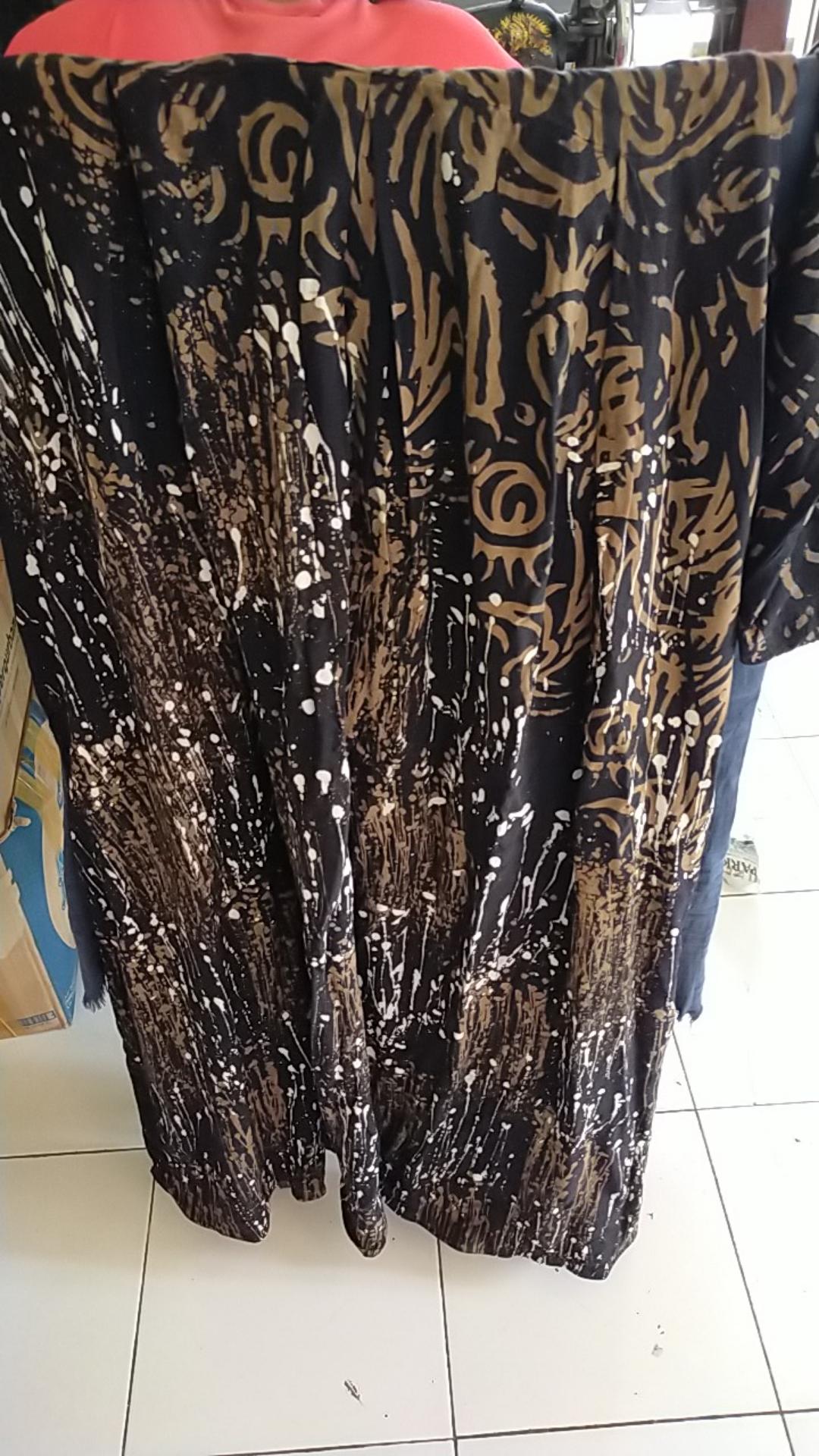 Gamis Twill Rayon Super -muslim Syarii-gamis Batik-batik Pekalongan-batik Murah