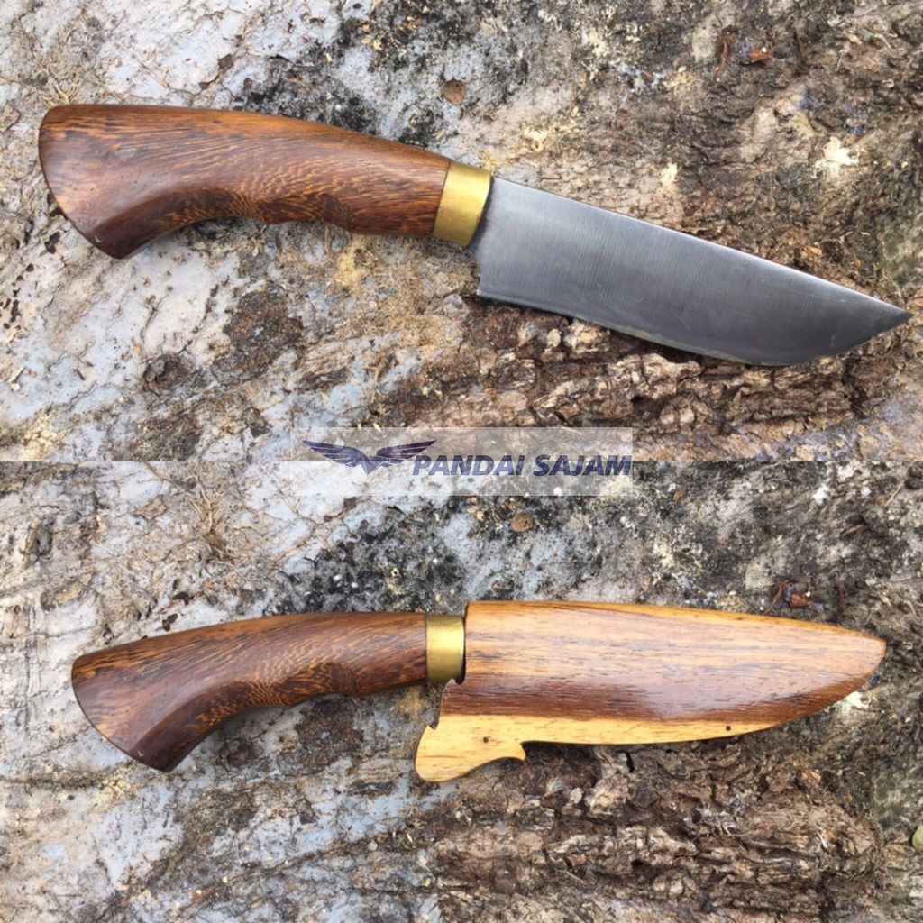 Pisau Baja Cap Garpu Super Tajam