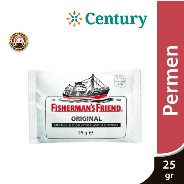 

FISHERMAN'S EXTRA STRONG PUTIH 25 / PERMEN PELEGA TENGGOROKAN / PERMEN PERDE BATUK / BATUK