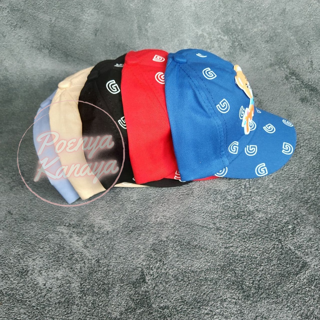 Topi Pet Baseball Bayi Anak Karakter Lucu Oreo H600-24 MUA TP11