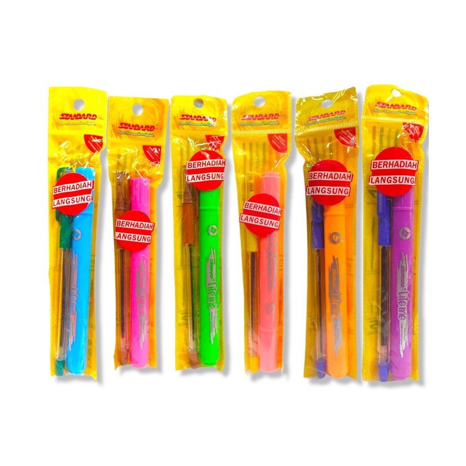 

Highlighter Colours Lite Me Jumbo Standard / Stabilo / Flourescent Standar Warna – Warni Stabilo + Bonus Pulpen Warna – SHSNP