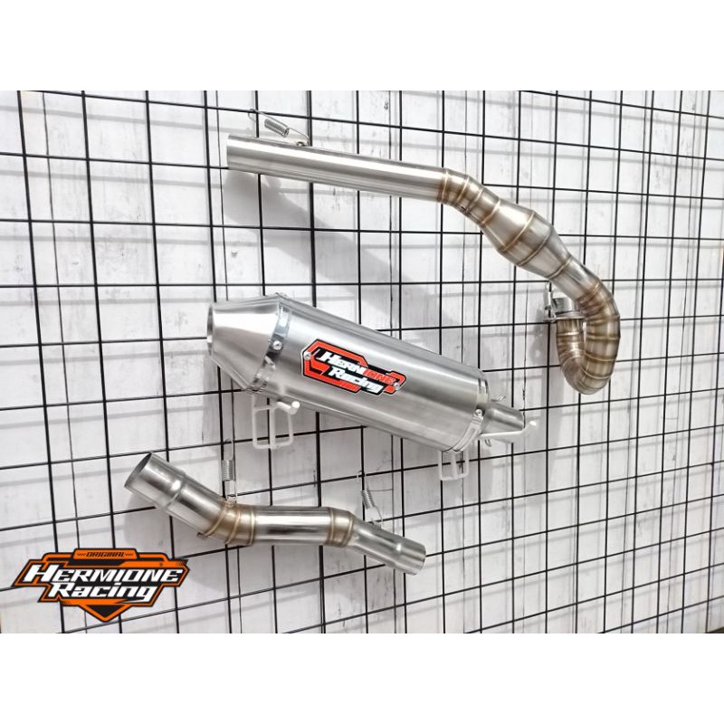 Knalpot hermione fullsystem kawasaki ksr 110