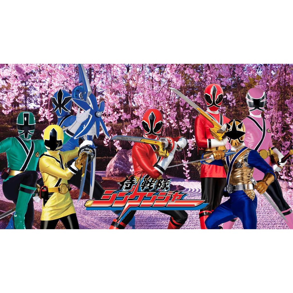 DVD Super Sentai Samurai Sentai Shinkenger Subtitle Indonesia